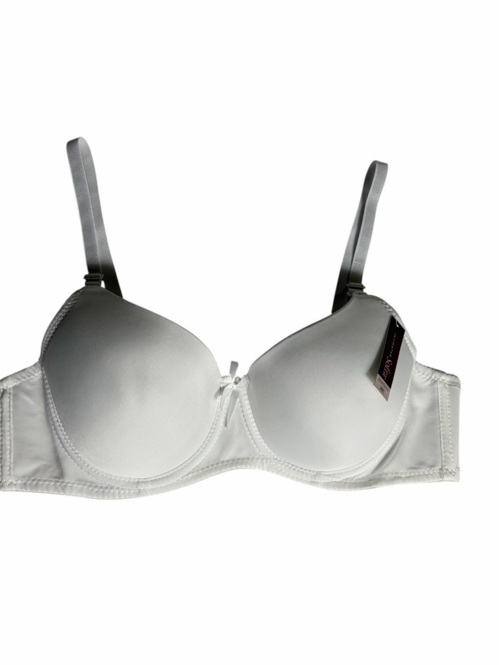NWT white padded underwire bra size 38C